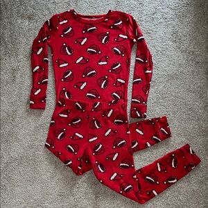 Cat & Jack Santa hat pjs